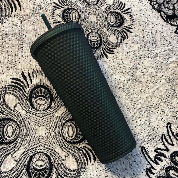🤍NEW🤍Set Starbucks 2022 Dart Green Studded Tumblers Venti, Grande & KeyChain - Picture 7 of 16